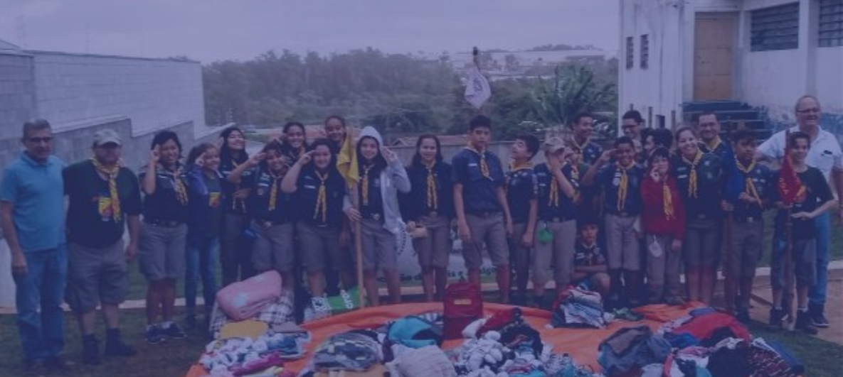 foto do grupo escoteiro Bem-Te-Vi